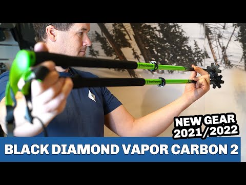 Black Diamond Vapor Carbon 2 ski poles 2022 - SNEAK PEAK