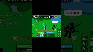 Bro really said me scripter 😭 #bloxfruits #shorts #roblox