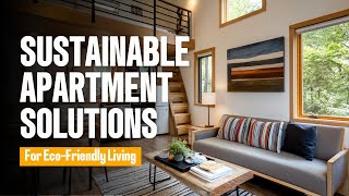 Sustainable Tiny Apartment Solutions for Eco-Friendly Living - Green Living in Compact Spaces