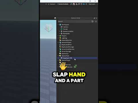 Roblox Studio Tip 26: Slap Tool! #roblox #robloxstudio #coding #scripting