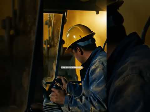 Dusty Night Shift – Raw Excavator ASMR 🌑🚜