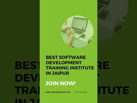 Get access to the best software development training institute in jaipur at Soft Approach IT.