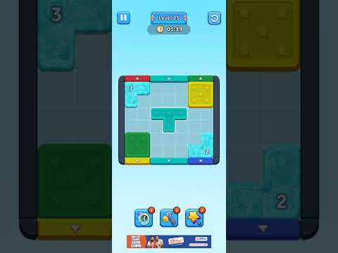 Block Out Level 25 – Dimaag Ka Explode! 🧠🔥 | Puzzle Ka Boss #shorts #viral #gameing # onlinegameing