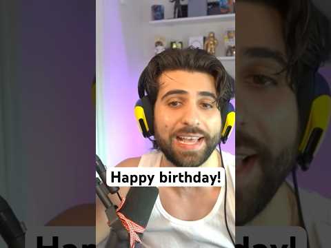 It’s my birthday!!!🥳 #fortnite #fortnitememes #gaming #shorts #fyp #viral