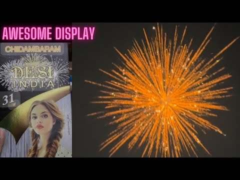 Chidambaram Firework’s Desi India- Big Sky Shot Cracker Testing 2024 #crackers #fireworks