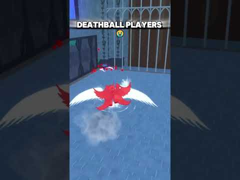 DeathBall Players 😭  #roblox  #funny