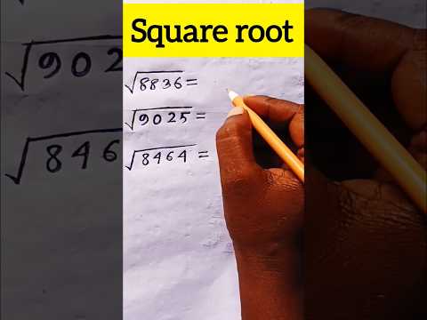 square roots | math videos | viral math | #shorts #shortsfeed