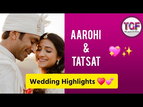 💕😍Aarohi & Tatsat's Dream Destination Wedding Highlights | The Gujarati Films | Udaipur