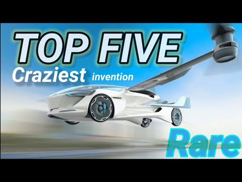 TOP FIVE Craziest Invention, You've Never Heard of 🤔#inventions #flyingcar #bionic #robot #topfive