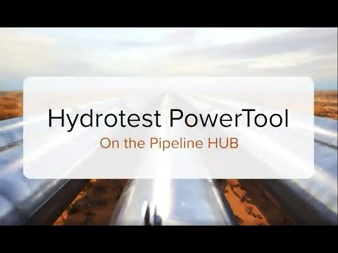 Technical Toolboxes' Overview of the Hydrotest PowerTool