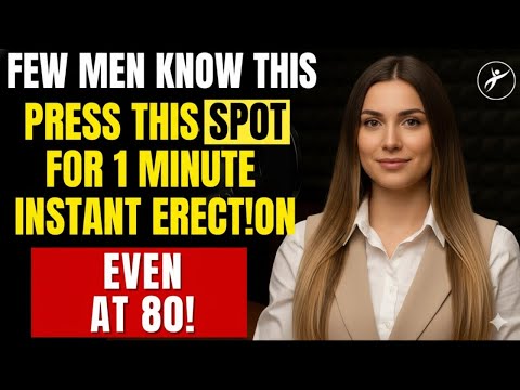 Urologist: Massage THIS Spot for 1 Minute to Restore Potency | Advice For Elderly
