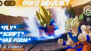 *NEW* 🐉💪🏻 TSB GOKU MOVESET SCRIPT OP | FLY | CUSTOM AVATAR | VFX | SFX