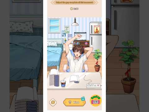 Brain Puzzle Tricky Quest | New Level Wake up - Help the guy complete all his homework  #braingames