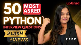 50 Most Asked Python Interview Questions | Python Interview Questions & Answers