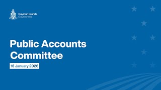 Public Accounts Committee | 16 January 2026