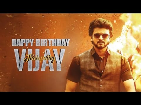 Thalapathy Vijay Birthday WhatsApp Status 2023|Thalapathy Vijay Birthday Status|HBD Thalapathy Vijay