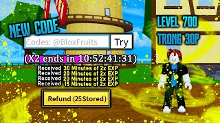 NEW - ALL* CODE BLOX FRUIT 2023 | X2 EXP , REFUND STATS | BLOX FRUITS