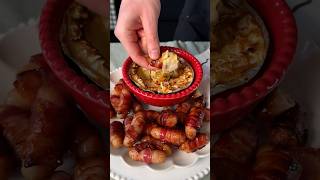 Christmas Camembert w/ Pigs In Blankets 🎄 #christmas #recipe #cooking