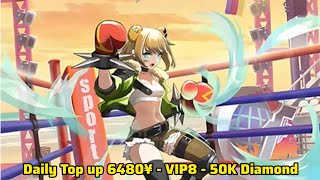 New Girls Evo Idle Private Server - Daily Top up 6480¥ - VIP8 - 50K Diamond