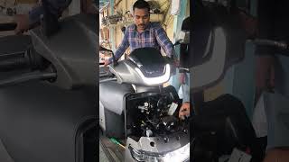 Tvs iqube HEADLIGHT ADJUSTMENT #tvs #iqube #electric #ev #bike #evbike #chetak #ether #ola