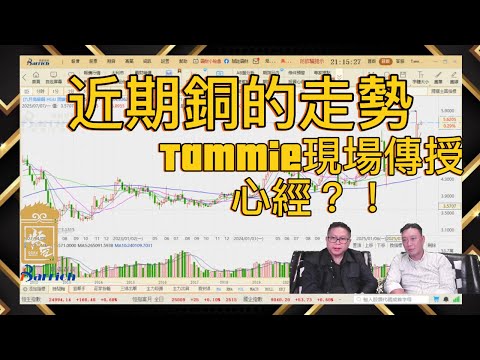 近期期貨銅的走勢 Tammie突發傳授市場技巧？！【2025/07/21直播精華】