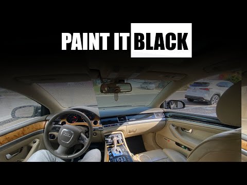 How to Replace Audi A8 Wood Trim with Piano Black