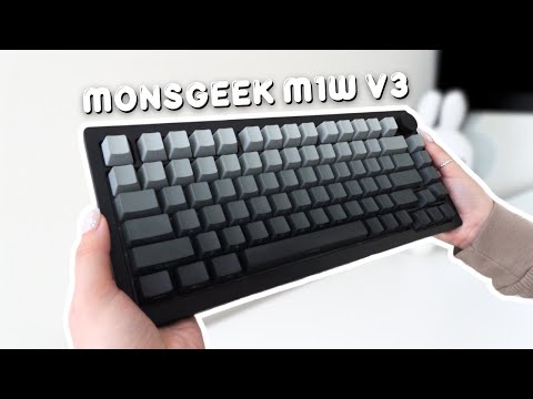 The Perfect Keyboard! Monsgeek M1W V3 | Akko V3 Piano Pro | Sound Test #aluminumkeyboardcase