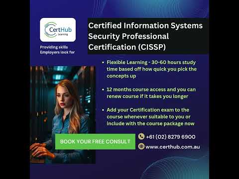 Certified Information Systems Security Professional Certification (CISSP) from CertHub