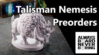 Talisman Nemesis: Call of the Hunt Preorders Live | Frenzied Beasts Arrive in New 1 v Many Gameplay