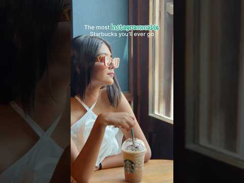 Unique Starbucks in the world #shorts #dubaireels #starbucks