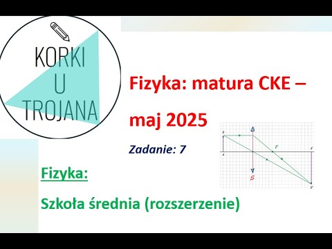 Fizyka - Matura (CKE maj2025): zadanie 7