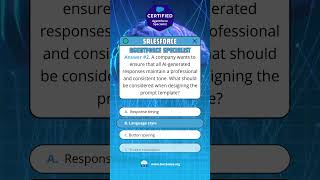 Salesforce Certified Agentforce Specialist Practice Exam Questions