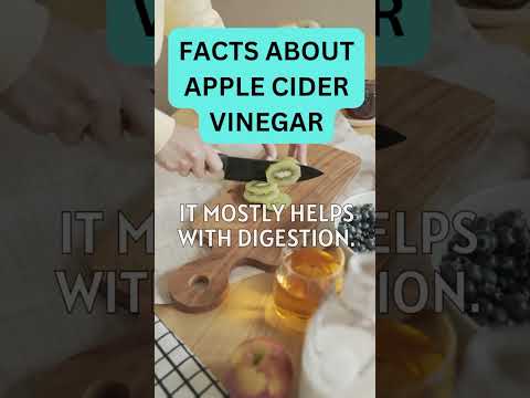 FACT ABOUT APPLE CIDER VINEGAR. #facts #food #foodie #shorts #daily #diet #recipe #reels #short