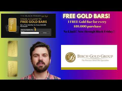 Birch Gold Group Free Gold | Free Gold Bars Black Friday Promotion 2023 #freegold