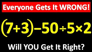 Almost Everyone GIVES UP Here! Can YOU Solve This Challenge Correctly? 