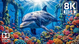 Amazing Fish in Stunning HDR | Ultimate OLED Display Test 120FPS (8K/4K TV)