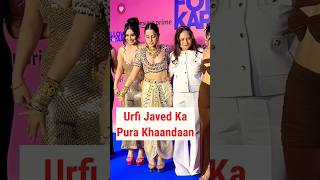 Urfi Javed With Family 🤫 #twshorts