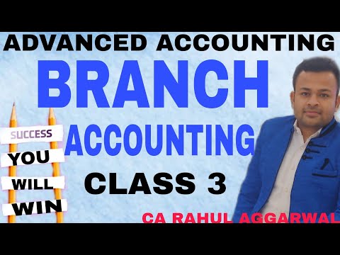 📝Branch Accounting| CA Inter Advanced Accounting| CA Rahul Aggarwal #caintermediate #cainter