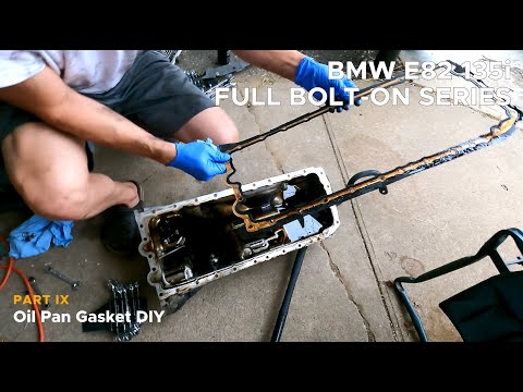 BMW E82 135i Oil Pan Gasket DIY | Full Bolt-On Series (Episode 9)