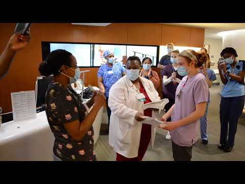 Nurse Pinning Ceremony at Spaulding Rehab Hospital: Tiana Mackin, BSN, RN