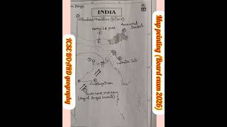 #icseboard ,map pointing for board exam 2026, geography#examimportant #geography#exam#icsesolution