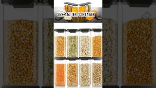 Best Airtight Kitchen Container 1500 ml | 4 Sacred Plastic Grocery Box Review