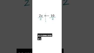 Solving One Step Equations #solvingequations #mathtutor #mathhelp #onestepequation #math
