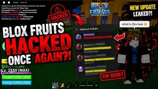 Blox Fruits got Hacked Once AGAIN?!