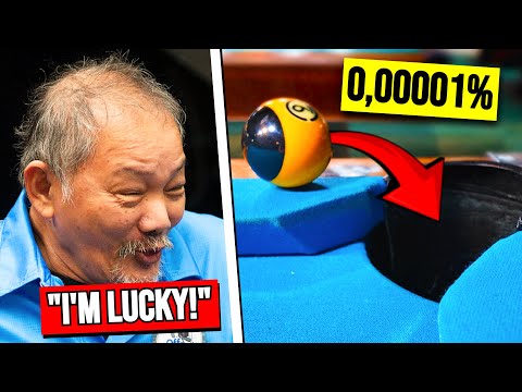 Luckiest Pool Shots in Billiards History...