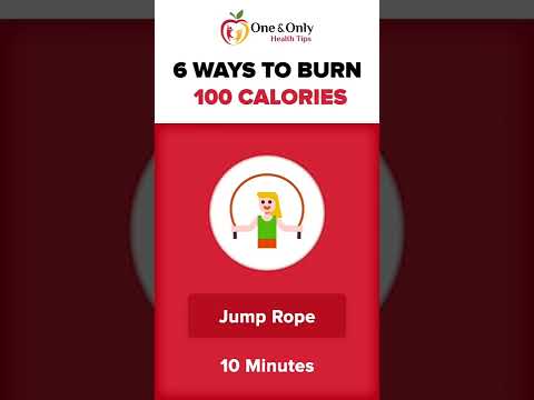 6 Ways to burn 100 Calories···  #fitness #fitnessmotivation #gym #fitnessjourney #fit #fitnessmodel