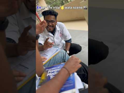 BAMS viva scenes🥳😂| Ispe Maut Likhi hain Maut. 🫠 #bams #ayurveda