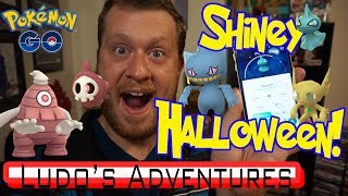 SHINY HUNTING FOR GEN 3 - HALLOWEEN EVENT - POKEMON GO BACK LOG VLOG - ROAD TO 500 SUBS!!!