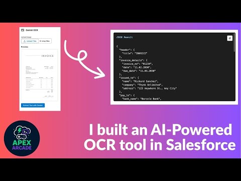 I built an AI-Powered OCR tool in Salesforce #salesforce #lwc #apex #developer