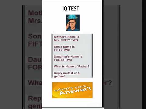 smart enough #iq test#brainteaser#education